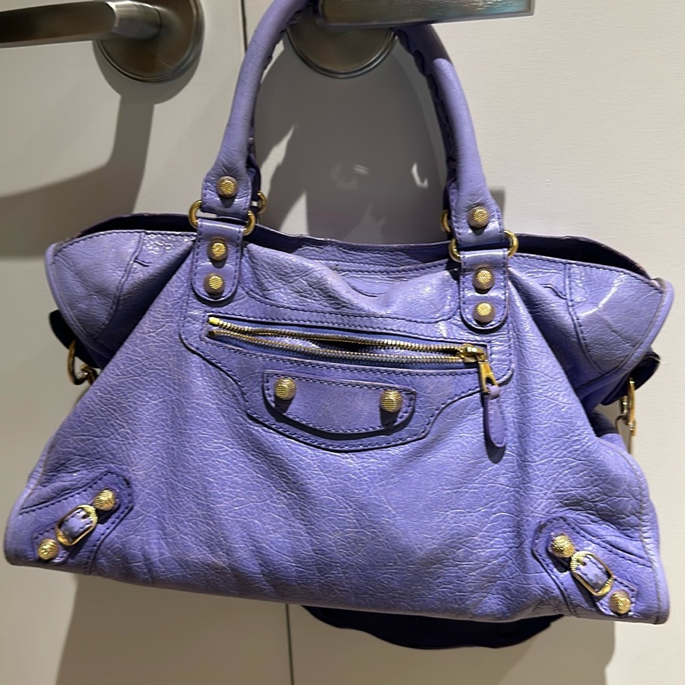 authentic balenciaga city bag
